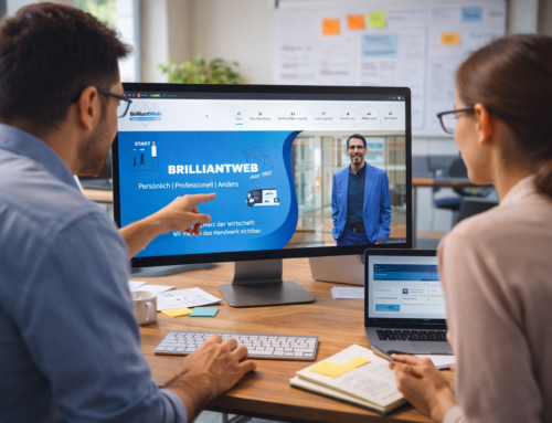 Die 5 Schritte zur perfekten Website mit BrilliantWeb